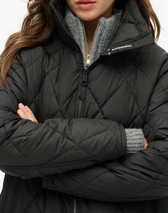 SUPERDRY D3 BOUT SUPERLONG QUILT LINER JKT WOMENS JACKET