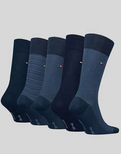 TOMMY HILFIGER TH MEN SOCK 5P GIFTBOX BIRDEYE