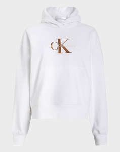 CALVIN KLEIN PREMIUM MONOLOGO HOODIE