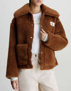 CALVIN KLEIN SHORT SHERPA JACKET