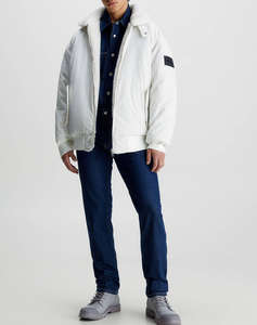 CALVIN KLEIN REVERSIBLE SHERPA BOMBER