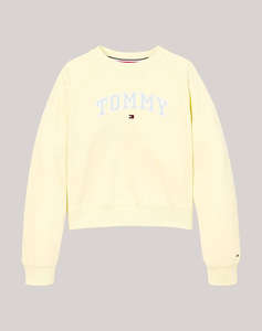 TOMMY HILFIGER VARSITY EMBROIDERED CREWNECK