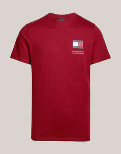 TOMMY JEANS TJM ESSENTIAL FLAG TEE EXT