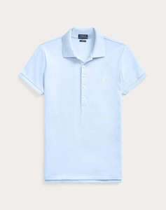 RALPH LAUREN JULIE POLO-SLIM-SHORT SLEEVE-POLO SHIRT