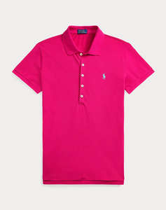 RALPH LAUREN JULIE POLO-SLIM-SHORT SLEEVE-POLO SHIRT