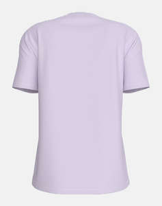 CALVIN KLEIN BLOUSE CK EMBRO BADGE V-NECK TEE