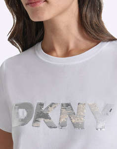 DKNY DJ4T1268 LOGO ТЕНИСКА DKNY