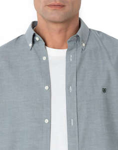 THE BOSTONIANS РИЗА OXFORD REGULAR FIT Plain OXFORD Button-down Regular Fit