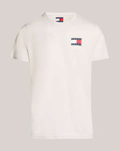 TOMMY JEANS TJM SLIM ESSENTIAL FLAG TEE EXT