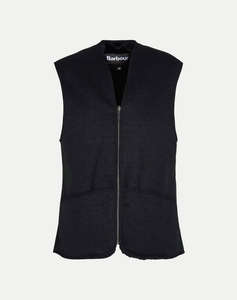 BARBOUR WARM PILE WAISTCOAT ZIP-IN LINER