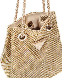 GUESS ZALINA POUCH WOMENS BAG (Размери: 15 x 15 x 10см.)