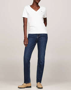 TOMMY HILFIGER NEW SLIM CODY V-NECK SS