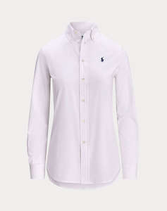 RALPH LAUREN LS BRKN ST-LONG SLEEVE-BUTTON FRONT SHIRT