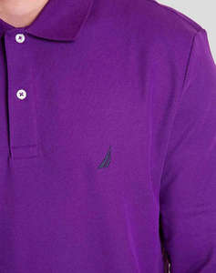 NAUTICA BLOUSE ПОЛО MM LS DECK POLO_SUSTAINABLE