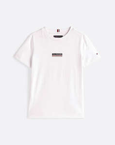 TOMMY HILFIGER MONOTYPE STRIPED REG TEE SS