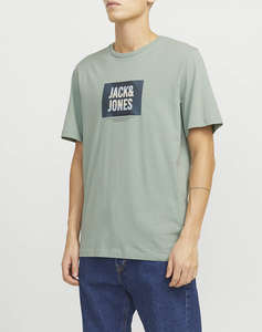 JACK&JONES JJHUDSON TEE SS CREW NECK LN