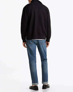 TOMMY HILFIGER ESSENTIAL FLEECE ZT STAND COLLAR