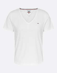 TOMMY JEANS TJW V-NECK TEE