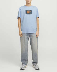 JACK&JONES JJHUDSON TEE SS CREW NECK LN