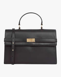 TOMMY HILFIGER TH HERITAGE FLAP SATCHEL (Размери: 31 x 20.5 x 6.5см.)