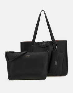 GUESS ECO BRENTON TOTE ЧАНТА ЗА ЖЕНИ (Размери: 36 x 27 x 13 см.)