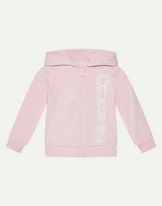 GUESS FRENCH TERRY_ ACTIVE TOP W/ZIP CHILDRENS SWEATSHIRTGIRL