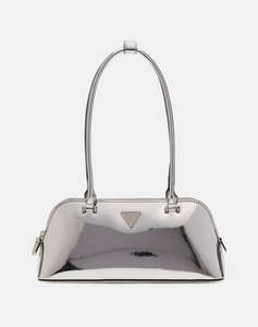 GUESS ARNELA SHOULDER SATCHEL ДАМСКА ЧАНТА (Размери: 30 x 14 x 8 см.)