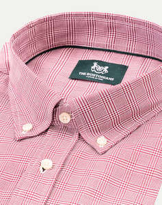 THE BOSTONIANS РИЗА MAVERICK TWILL REGULAR FIT MedCheck TWILL Button-down Regular FIT