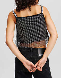 KARL LAGERFELD KLJ CHAINMAIL TOP