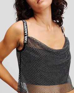 KARL LAGERFELD KLJ CHAINMAIL TOP