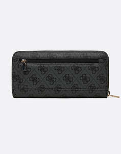 GUESS ECO BRENTON SLG LRG ZIP AROUND WOMENS WALLET