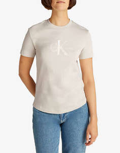 CALVIN KLEIN JEANS GLOSSY MONOLOGO REGULAR TEE