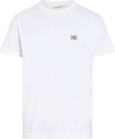 CALVIN KLEIN JEANS WOVEN LABEL REGULAR TEE