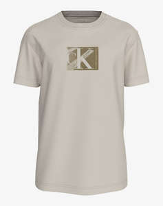 CALVIN KLEIN JEANS SMALL CK BOX TEE