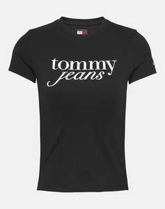 TOMMY JEANS TJW SLIM ESSENTIAL LOGO TEE EXT