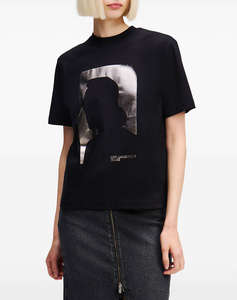 KARL LAGERFELD KLJ REG SS KARL TEE