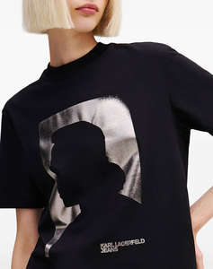 KARL LAGERFELD KLJ REG SS KARL TEE