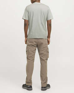 JACK&JONES JCOTARMAC CAMO FRONT TEE SS CREW NECK LN