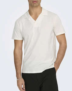 ONLY&SONS ONSABRAHAM REG SS RESORT POLO CS