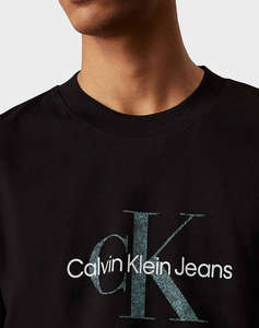 CALVIN KLEIN JEANS TEXTURED MONOLOGO TEE