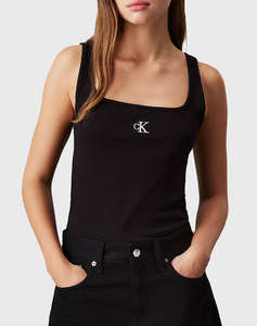 CALVIN KLEIN JEANS CK RIB TANK TOP