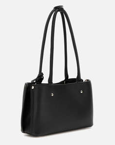 GUESS MERIDIAN SHOULDER SATCHEL ДАМСКА ЧАНТА (Размери: 17 x 17 x 9 см.)