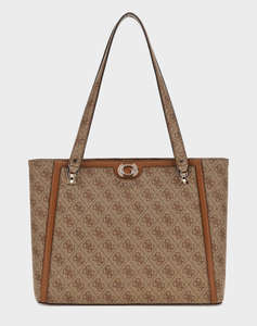 GUESS ORLINA LOGO NOEL TOTE ДАМСКА ЧАНТА(Размери : 21 x 15 x 6см.)