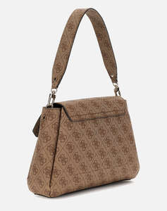 GUESS SORA GFRIEND FLAP SHOULDER BAG ДАМСКА ЧАНТА(Размери: 27 x 17 x 8 см.)