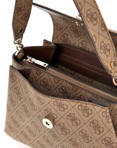 GUESS SORA GFRIEND FLAP SHOULDER BAG ДАМСКА ЧАНТА(Размери: 27 x 17 x 8 см.)