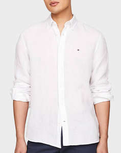 TOMMY HILFIGER PIGMENT DYED LI SOLID RF SHIRT