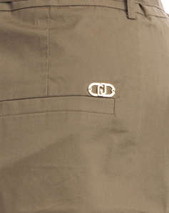 LIU JO WHITE_WA5C88__3.0 PANT.TS NAV BERMUDA ДАМСКИ ПАНТАЛОН